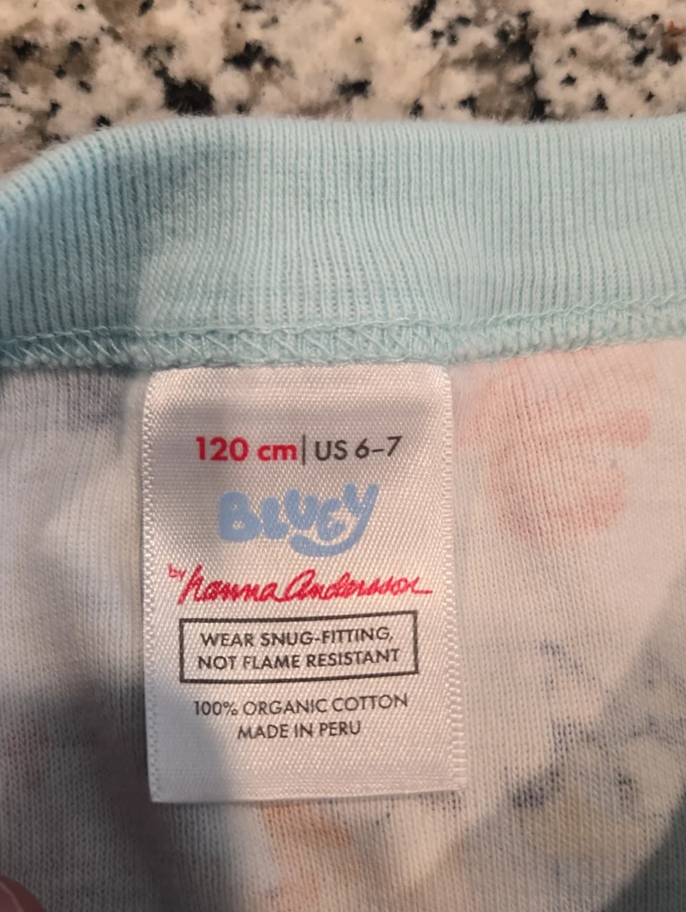 HANNA ANDERSSON LOT OF 3 PAJAMA SETS. SIZE U. S. 6-7.  UNISEX...